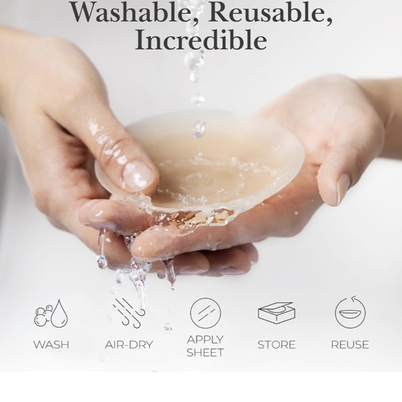 NIB Nippies Skin Covers No Show Inserts In Creme Color D+ Cup Sizes - Picture 6 of 13